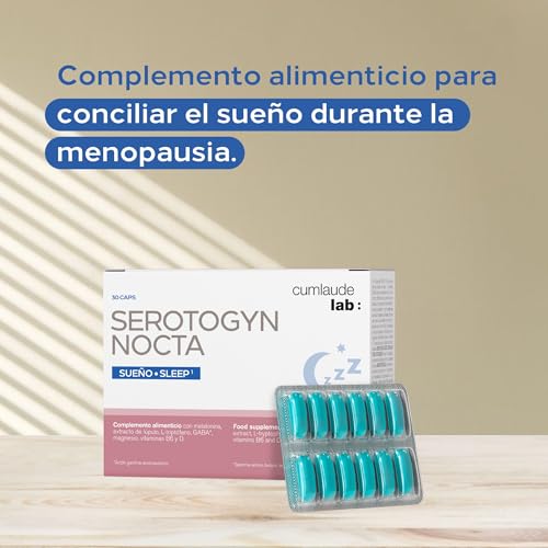 Thumbnail 2 de Cumlaude Lab Serotogyn Nocta: complemento alimenticio con melatonina, lúpulo y vitaminas para sueño y ánimo