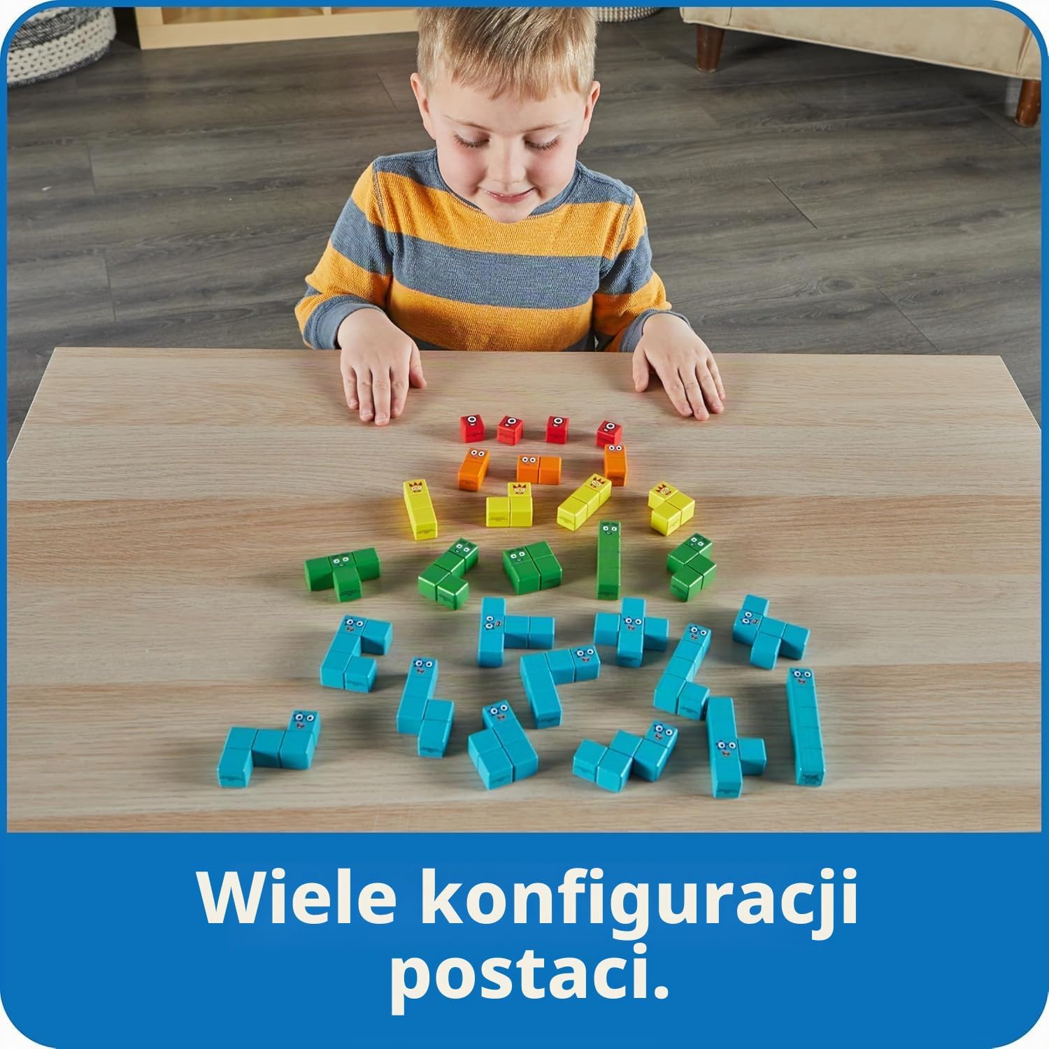 Detalle de Learning Resources HM96932-UK – zestaw konstrukcyjny Numberblocks z 28 klockami i kartami zadań