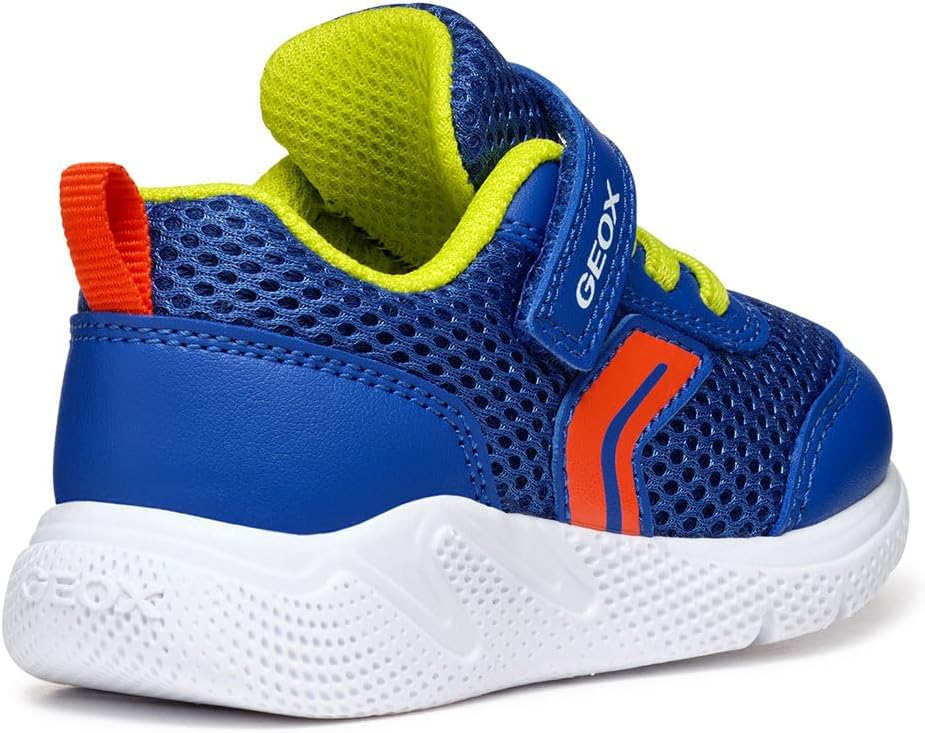 Thumbnail 5 de Geox Baby Jungen B Sprintye CSneaker – atmungsaktiver Klett-Schuh mit silbernen Akzenten