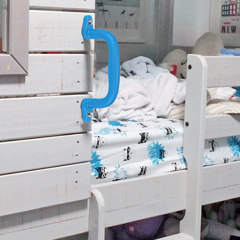 Detalle de Dolibest Climbing Handles, 18cm Non-slip Solid Playframe Grips for Swing Sets and Playhouses