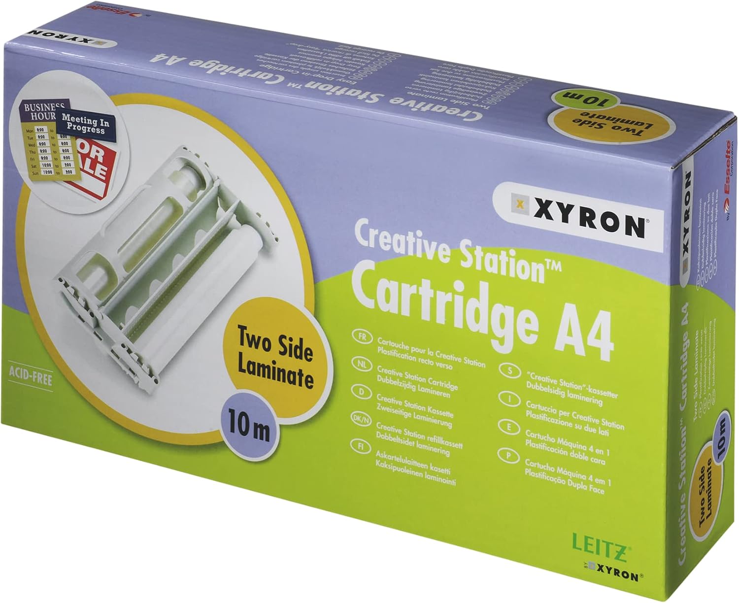 Detalle 2 de Esselte XYRON - Cartuccia di ricambio per plastificatrici, A4, 10 m, 80 micron