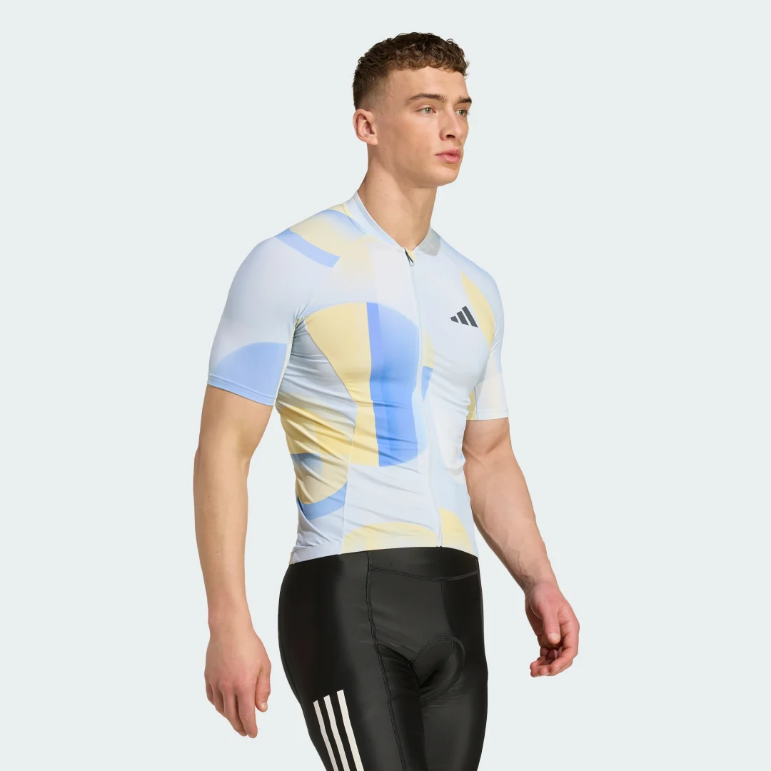 Detalle de Maillot de ciclismo Essentials 3 Stripes Light In Motion de Adidas
