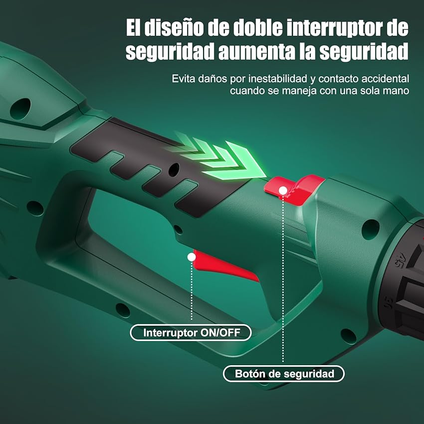 Thumbnail 1 de HYCHIKA Cortasetos eléctrico 900 W telescópico 200–250 cm