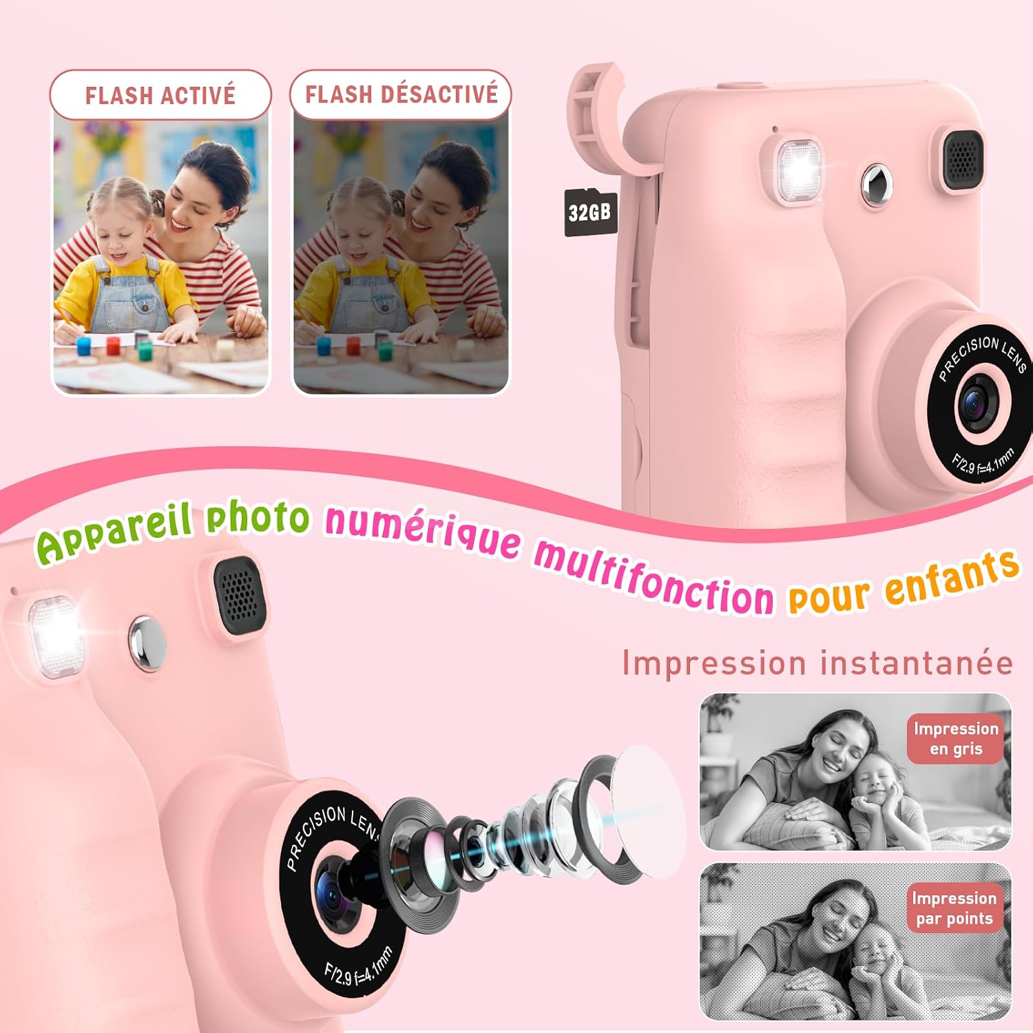 Thumbnail 4 de Appareil photo enfant 32GB