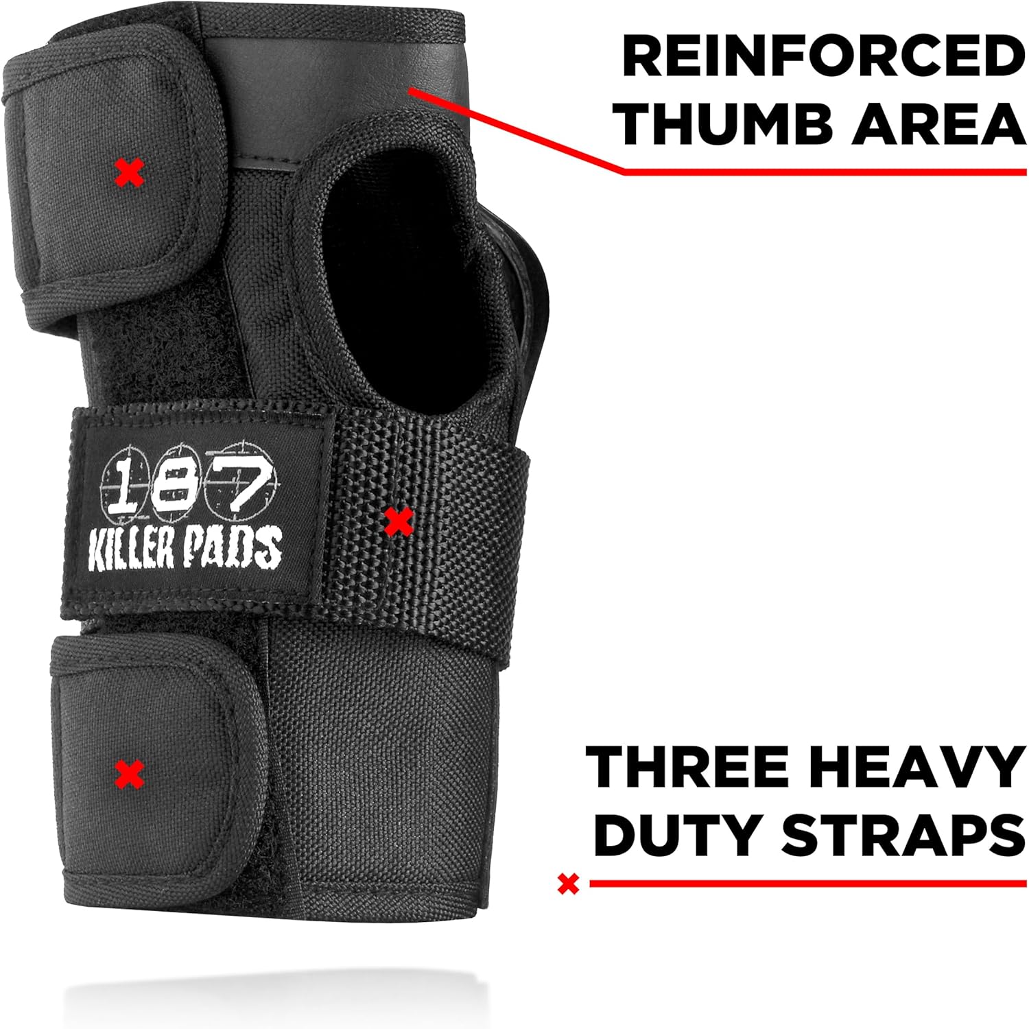 Thumbnail 1 de 187 Killer Pads Wrist Guards for Skateboarding 🛹