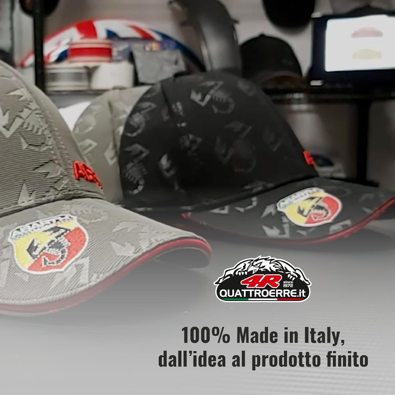 Detalle de Abarth Cappellino ufficiale: cappello sportivo con autenticità garantita