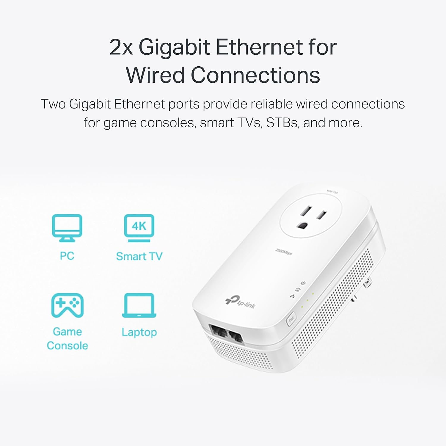 Thumbnail 5 de TP-Link TL-PA9020P KIT AV2000 Powerline Ethernet Adapter, 2 Gigabit Ports
