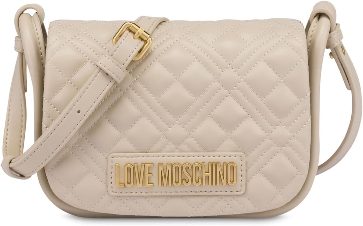 Detalle de Love Moschino JC4139PP1MLA0110 Sac à bandoulière femmes – Ivoire