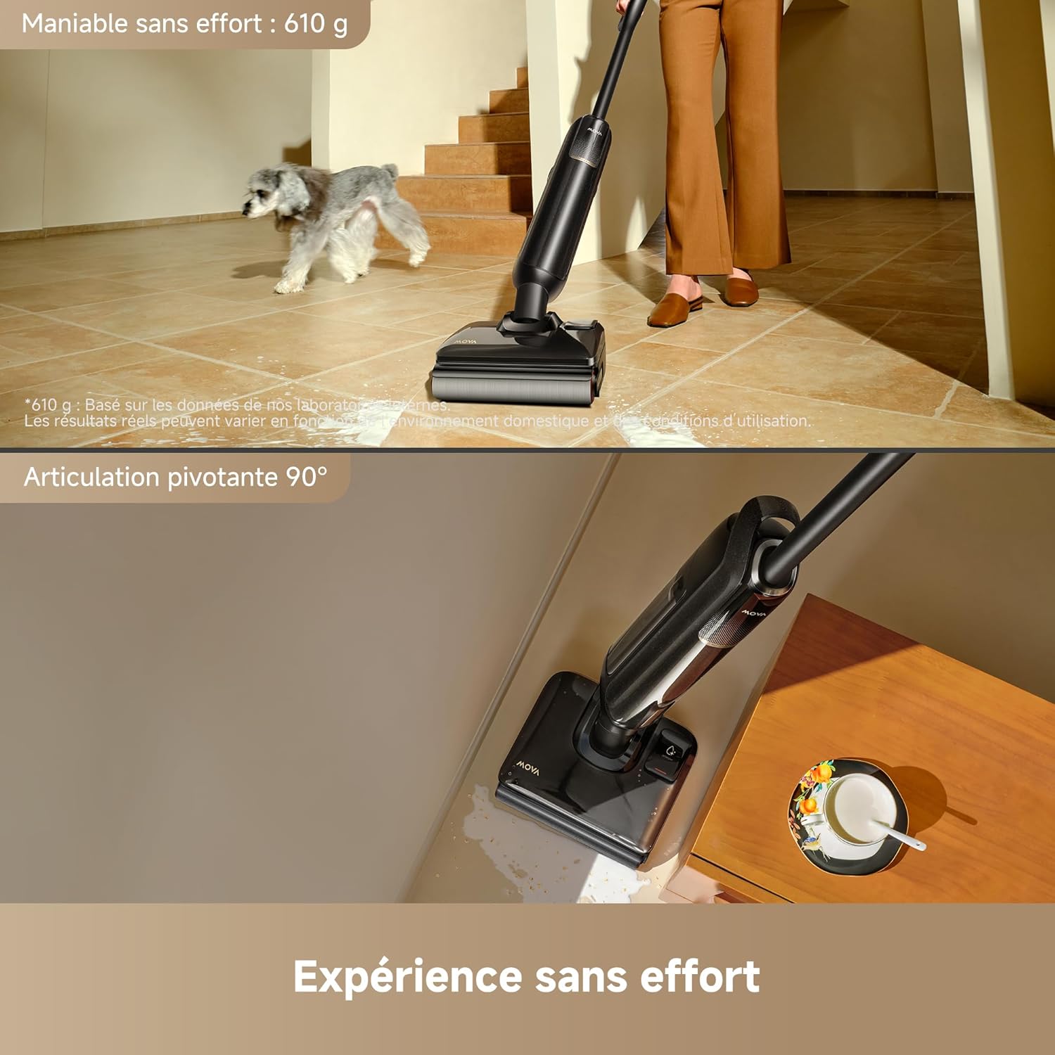 Thumbnail 3 de Mova M50 Aspirateur Eau/poussière à double bord — puissance et autonomie maîtrisées