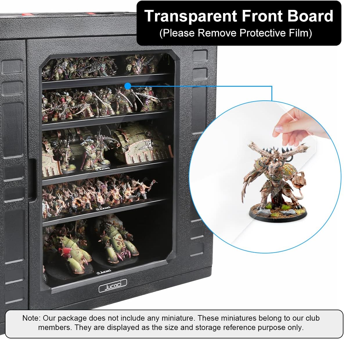 Detalle 1 de Jucoci Miniatures Storage Case, Large Size