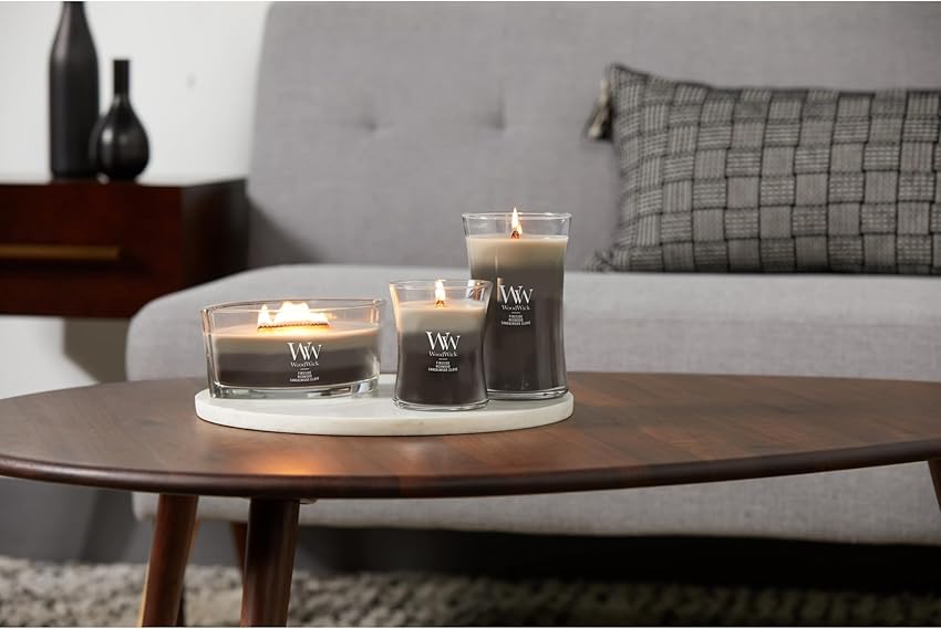 Thumbnail 3 de WoodWick Trilogy vela perfumada grande Maderas cálidas 🕯️