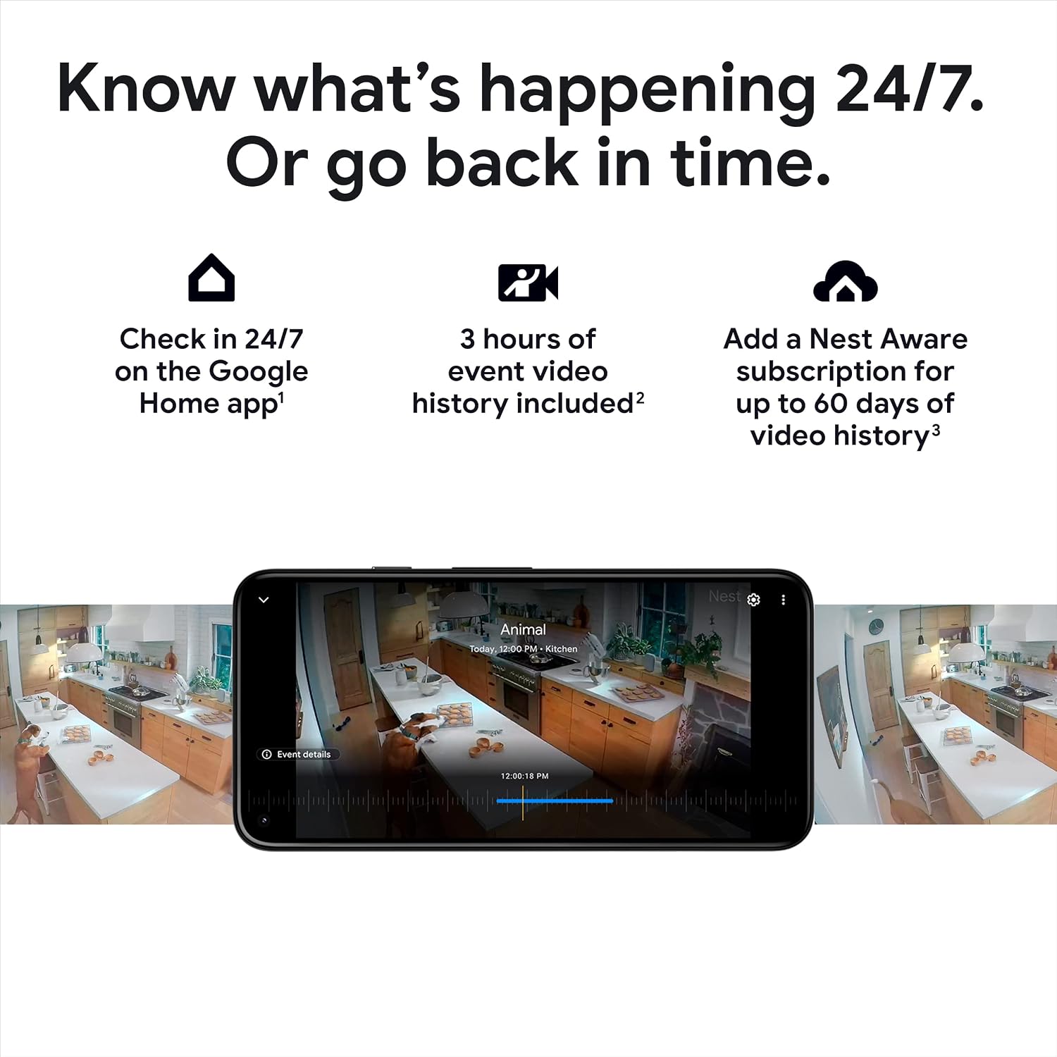 Detalle 1 de Google Nest Cam Outdoor or Indoor Battery 2nd Gen