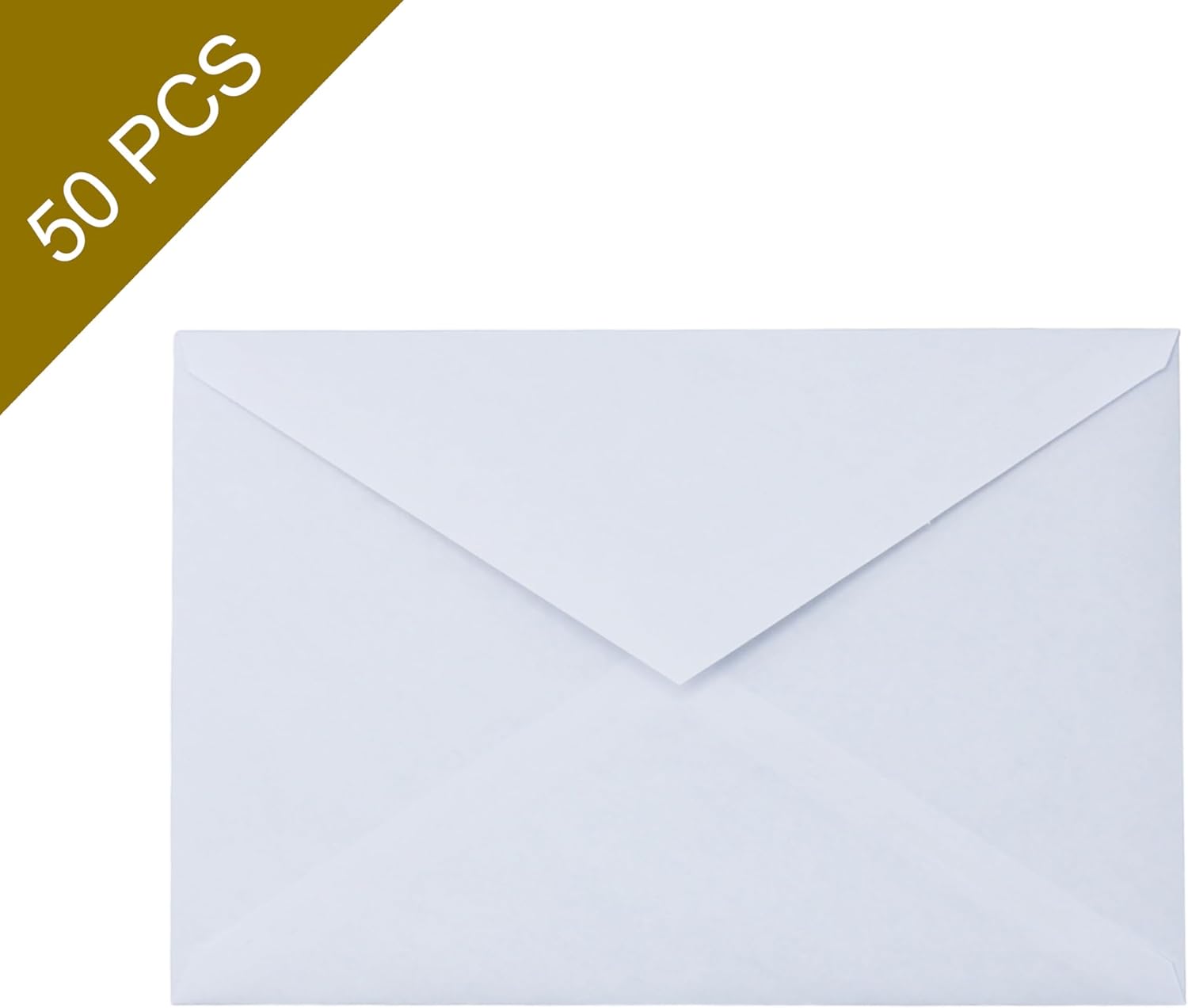 Detalle de ARKRAFT Lot de 50 enveloppes 18 x 12 cm, fermeture à colle, blanc