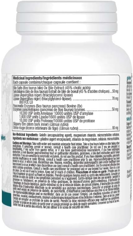 Detalle de Prairie Naturals Fat-Digesting Enzyme Capsules, 60 Count