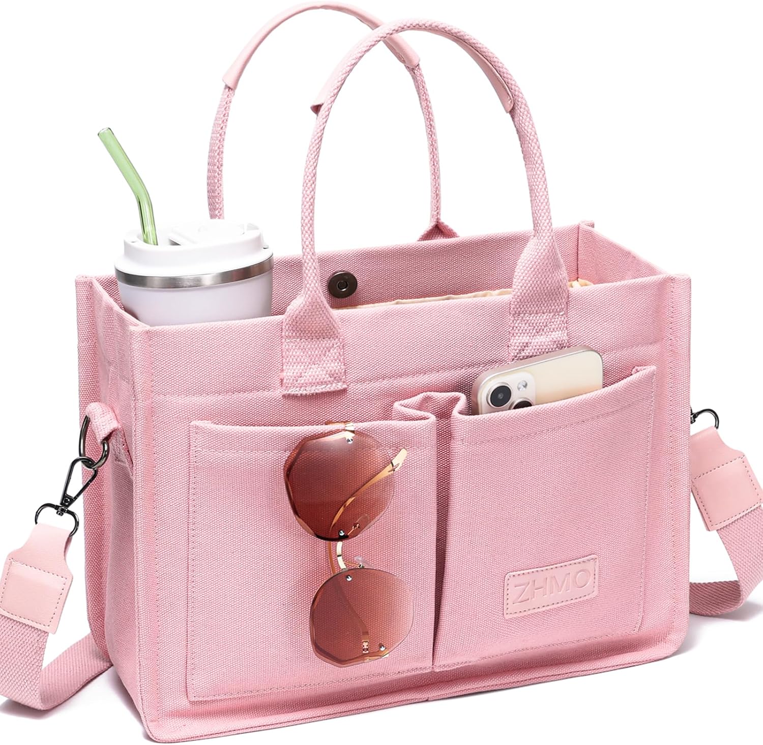 Detalle de ZHMO Canvas Tote Bag for Women ⚙
