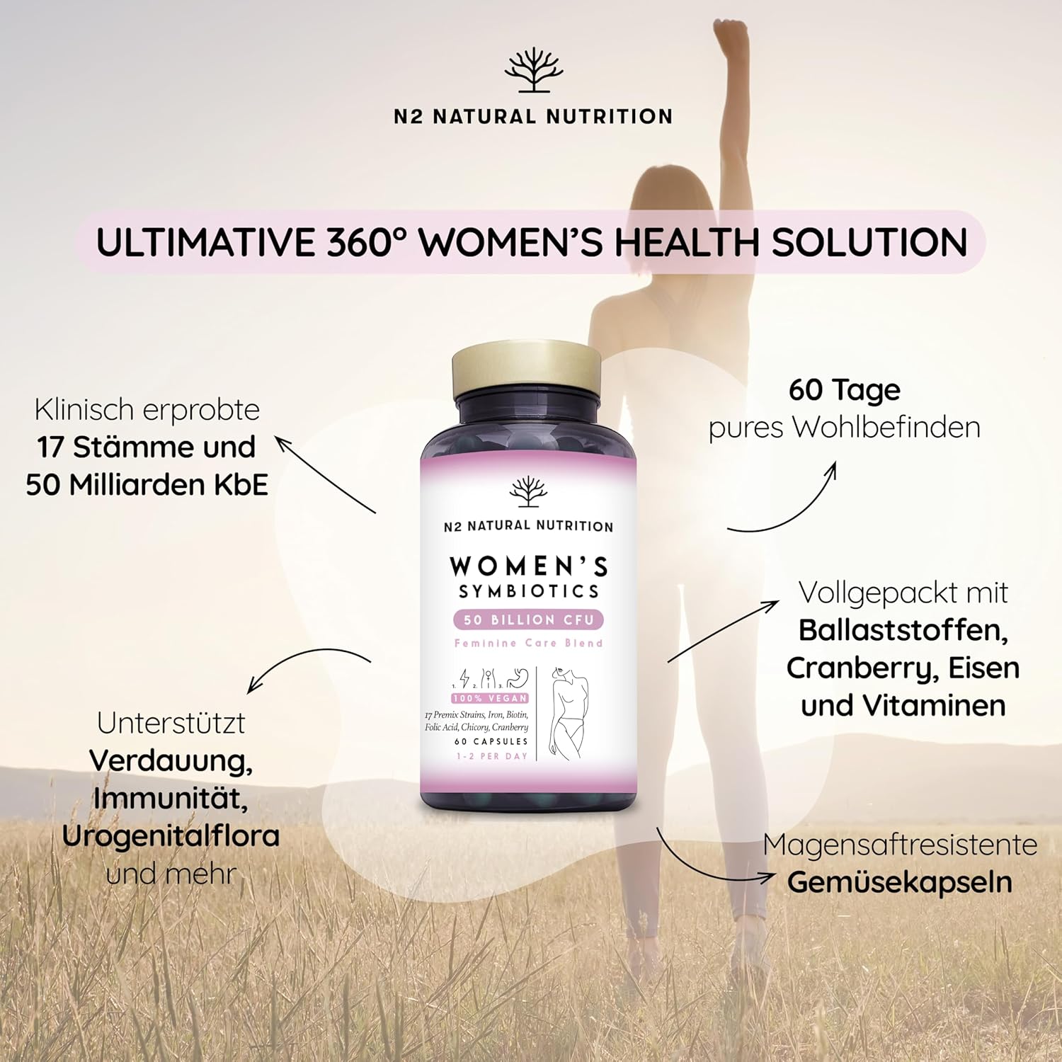 Thumbnail 1 de N2 Natural Nutrition Kulturen Komplex 50 Mrd. 💊