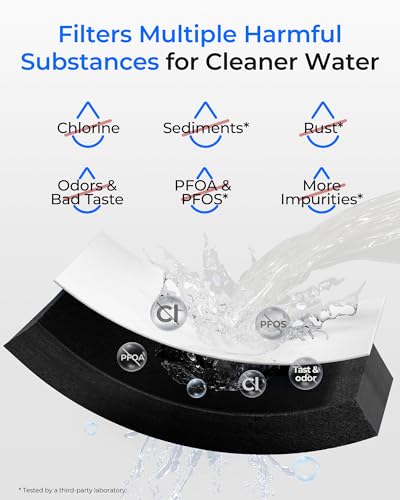Detalle de Waterdrop EDR4RXD1 Water Filter Replacement (3-Pack) for EveryDrop 4 — Compatible with Whirlpool/Maytag/KitchenAid