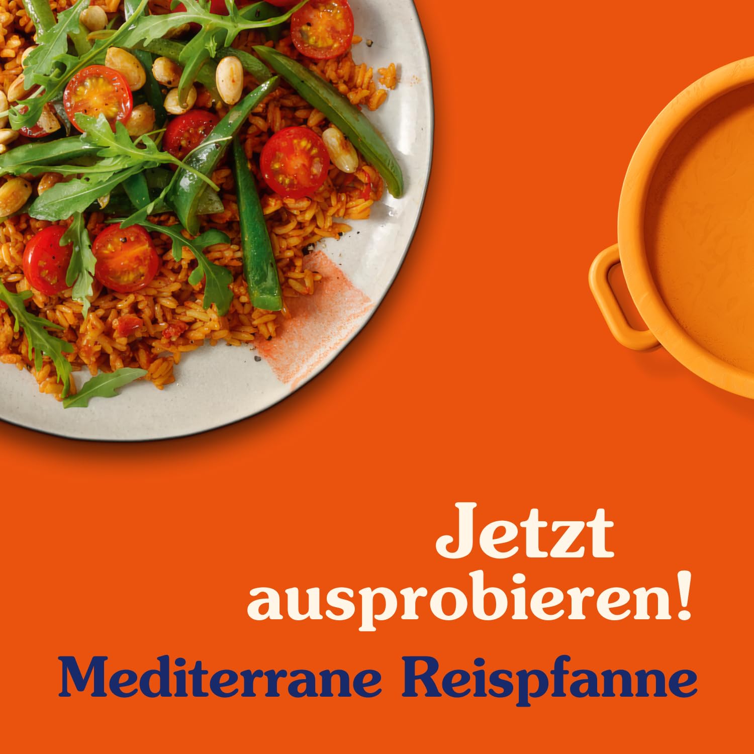 Detalle de BEN'S ORIGINAL Express Reis Mediterran 6 x 220 g – schnelles Reisgericht mit Tomaten und Kräutern