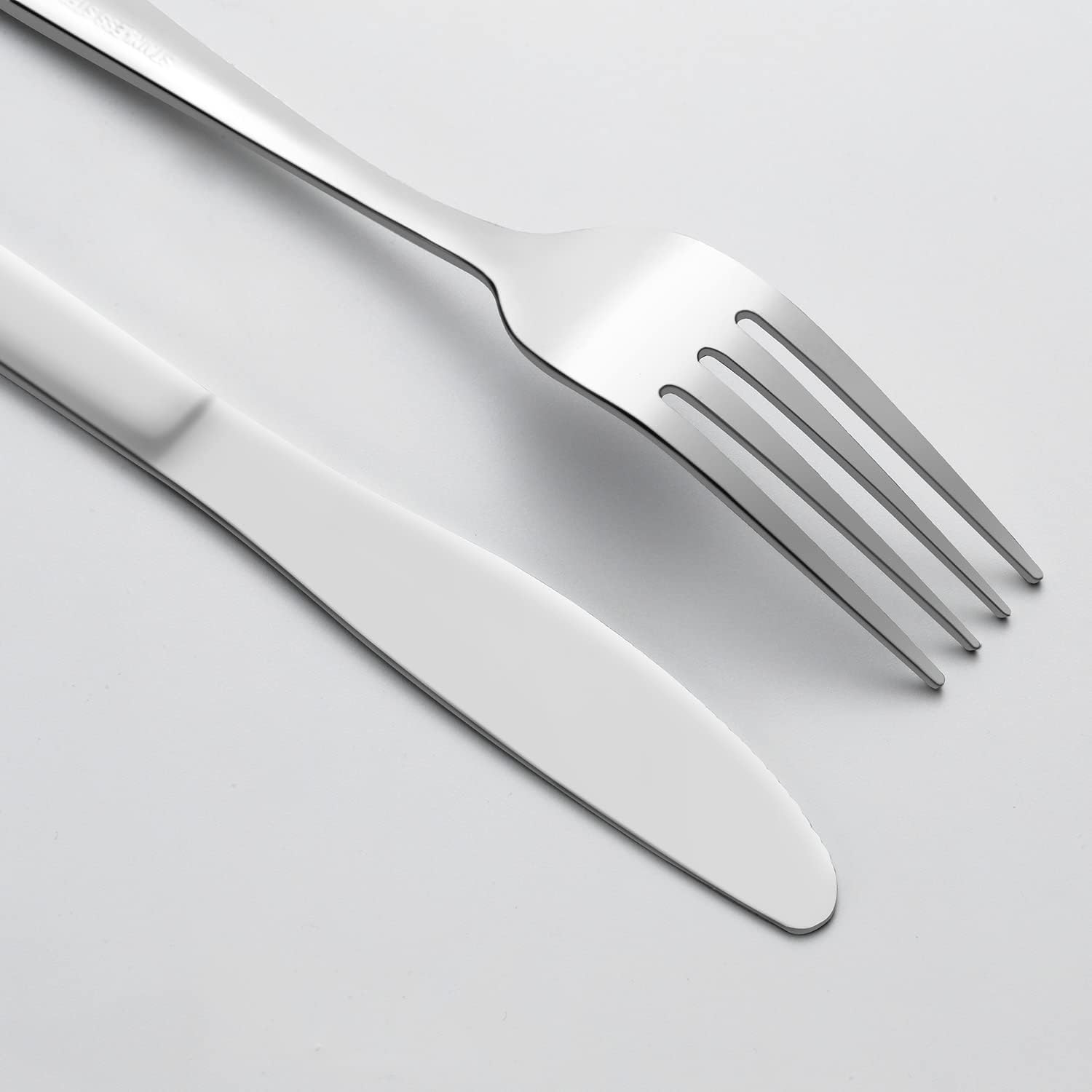 Detalle 2 de Funnydin 36er Edelstahl Gabeln 7,1" für Tisch 🍴