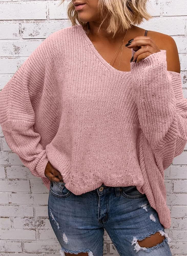 Thumbnail 1 de BZB V Neck Oversized Pullover 44.5in
