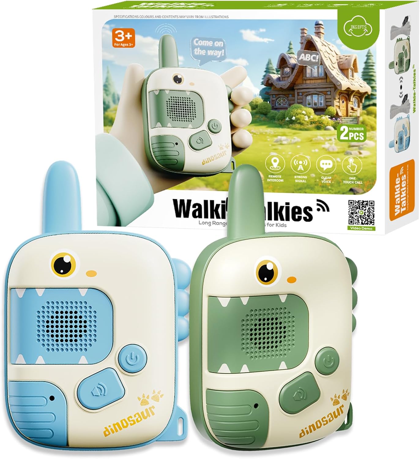 Walkie Talkie Kinder Dinosaurier ab 3 Jahren