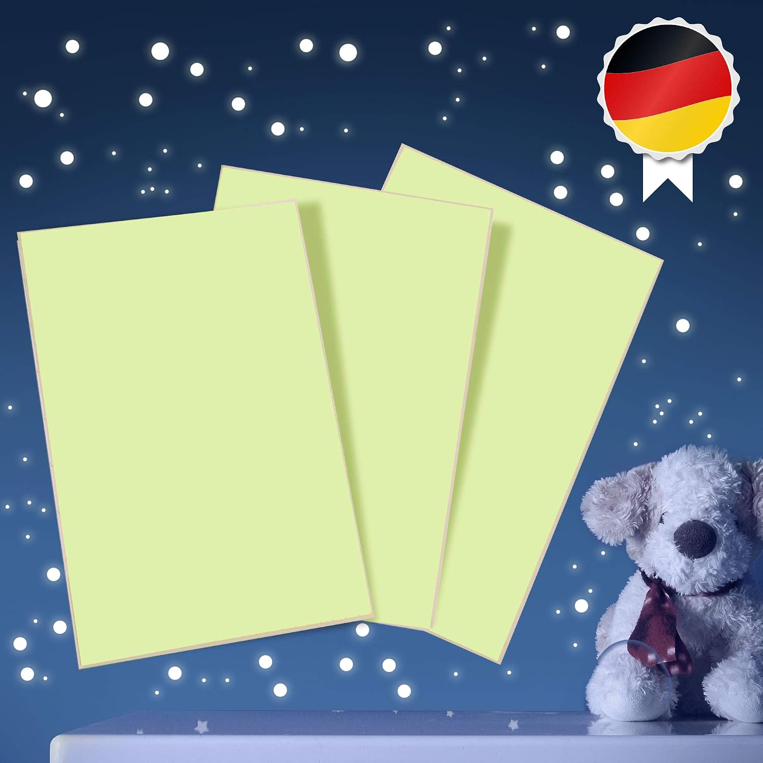 Detalle de Paraboo Glow-in-the-dark Leuchtfolie 3er Set