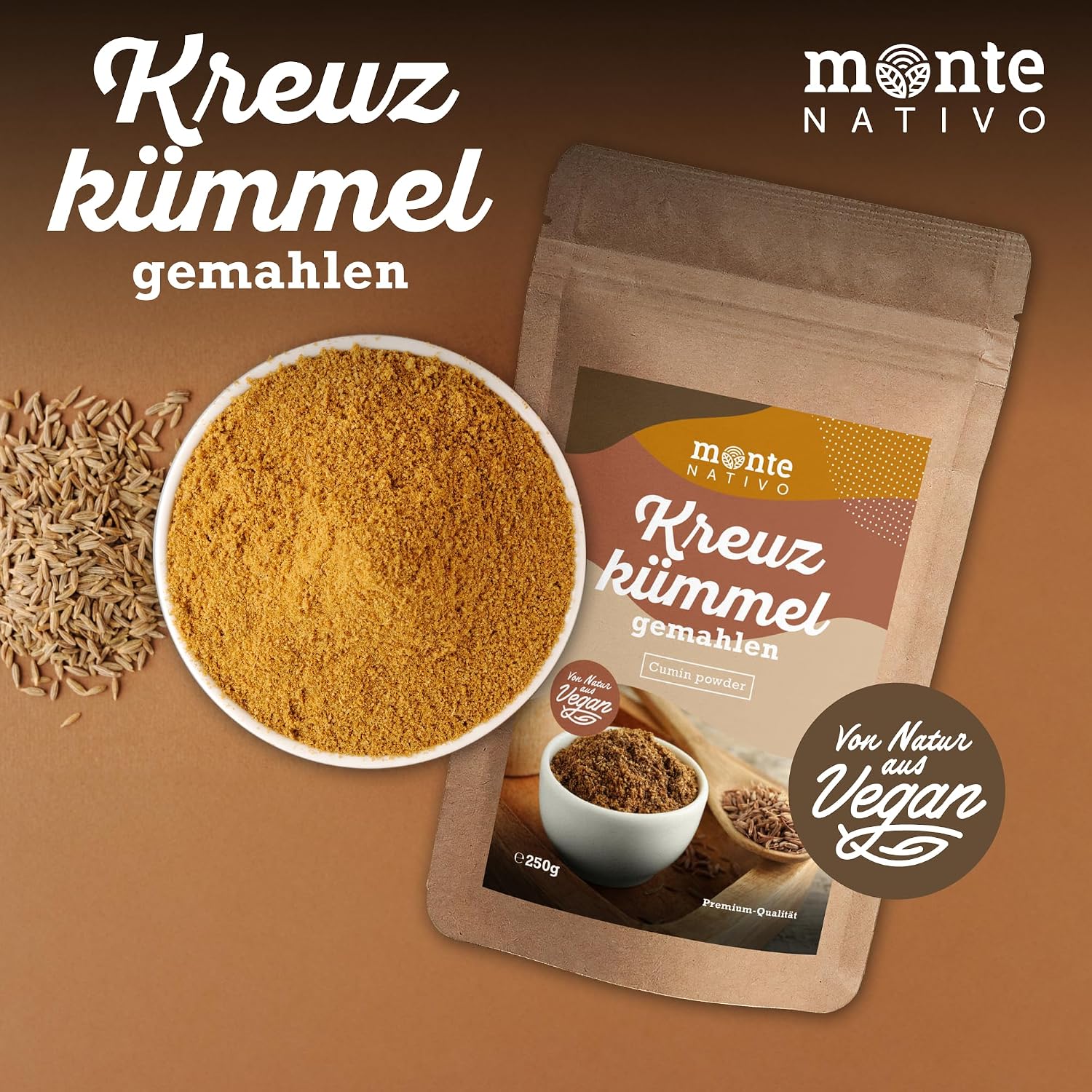 Detalle 2 de Monte Nativo Kreuzkümmel gemahlen 250g