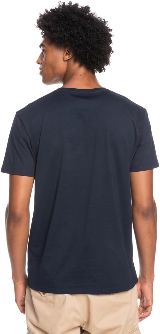 Thumbnail 1 de Quiksilver Herren Comp Logo Tee Hemd – klassisches Baumwoll-T‑Shirt mit Brustdruck