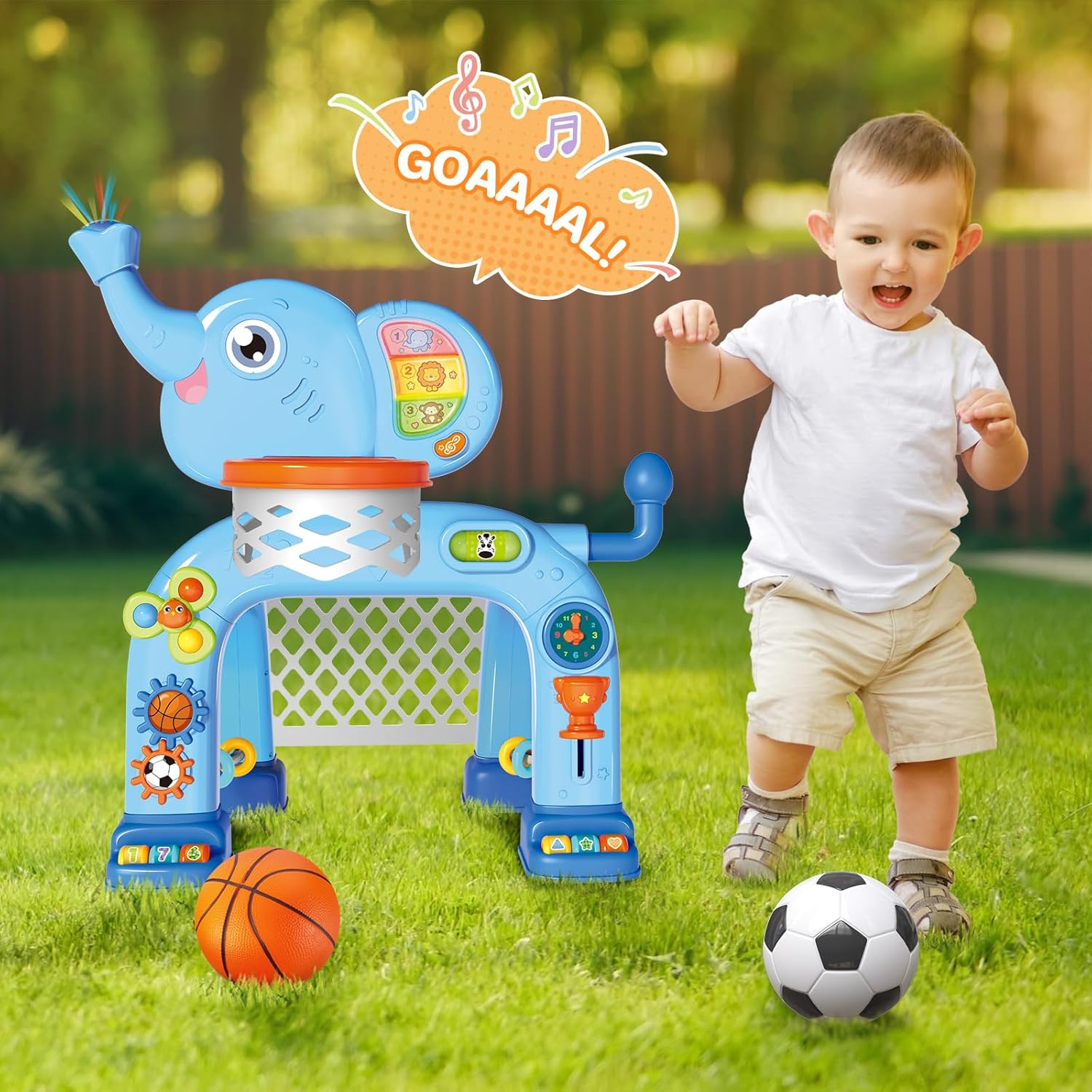 Thumbnail 5 de Shemira Toddler Basketball Hoop 2-in-1