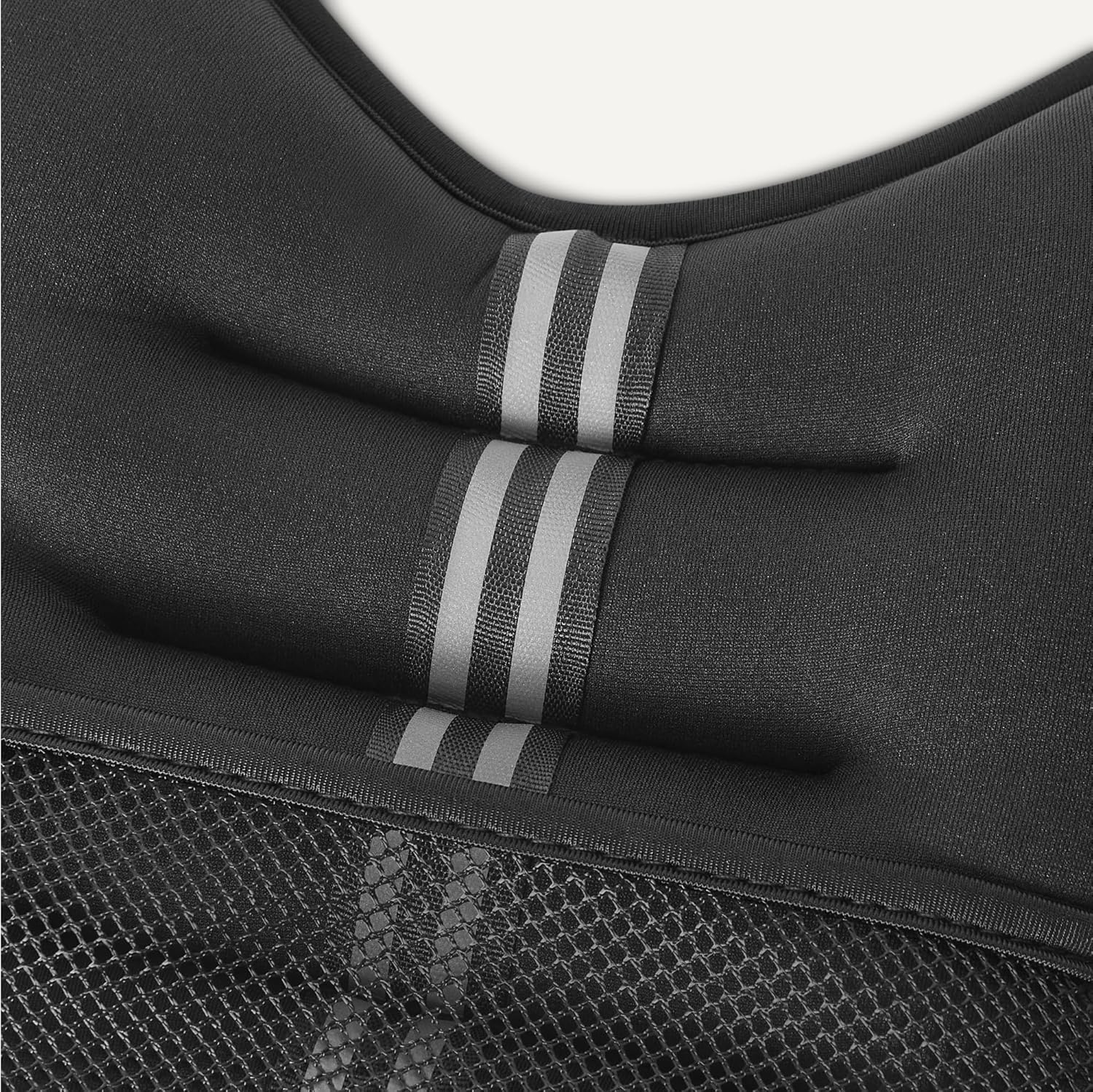 Thumbnail 3 de Amazon Basics Gilet zavorrato con strisce catarifrangenti da 5,4 kg – Nero