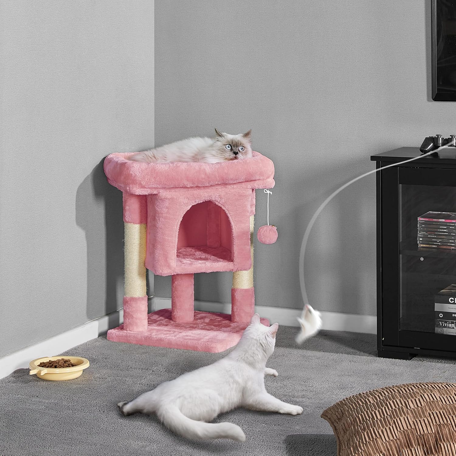 Thumbnail 6 de Yaheetech Cat Tree Cat Condo 31cm