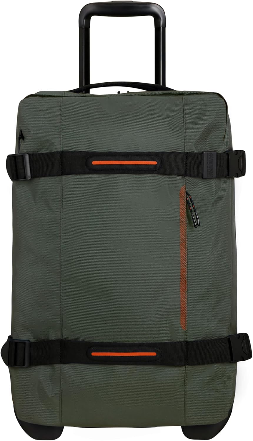 Detalle de American Tourister Urban Track: Bolsa de viaje de 55 cm y 55 L en verde oscuro