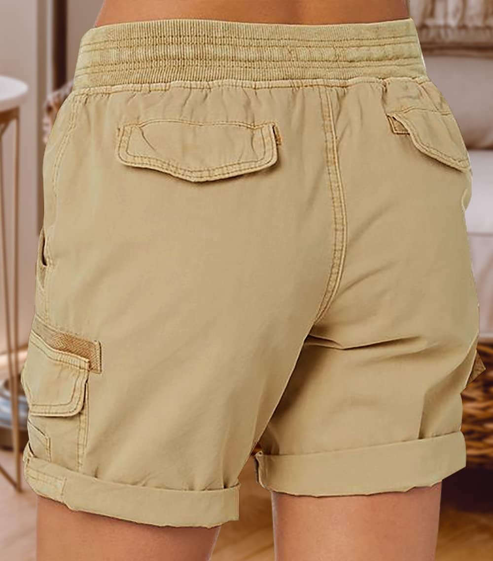 Thumbnail 2 de Imuedaen Damen Cargo Shorts – Sommer, lässig und praktisch mit Taschen