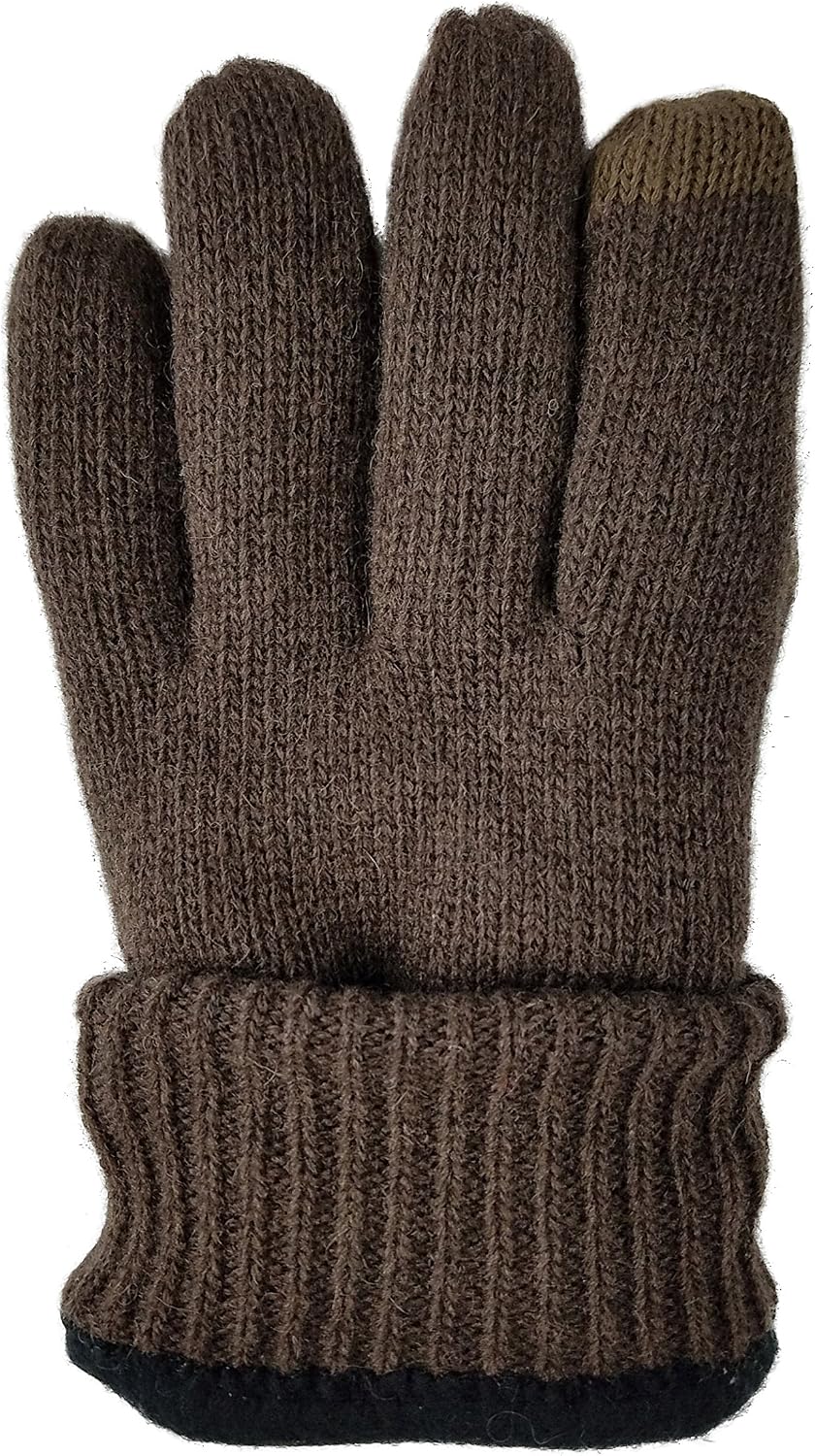 Detalle 2 de BRUCERIVER Gants laine homme avec Thinsulate