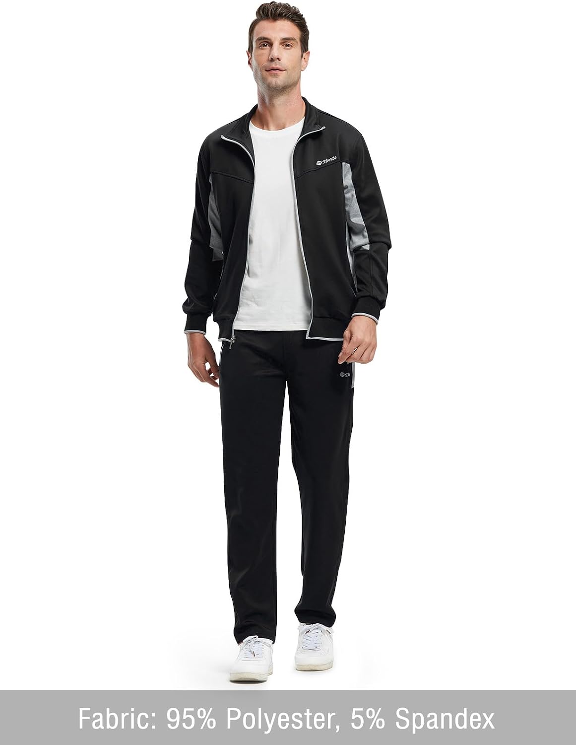 Detalle de TBMPOY Men’s Tracksuits Lightweight 2-Piece
