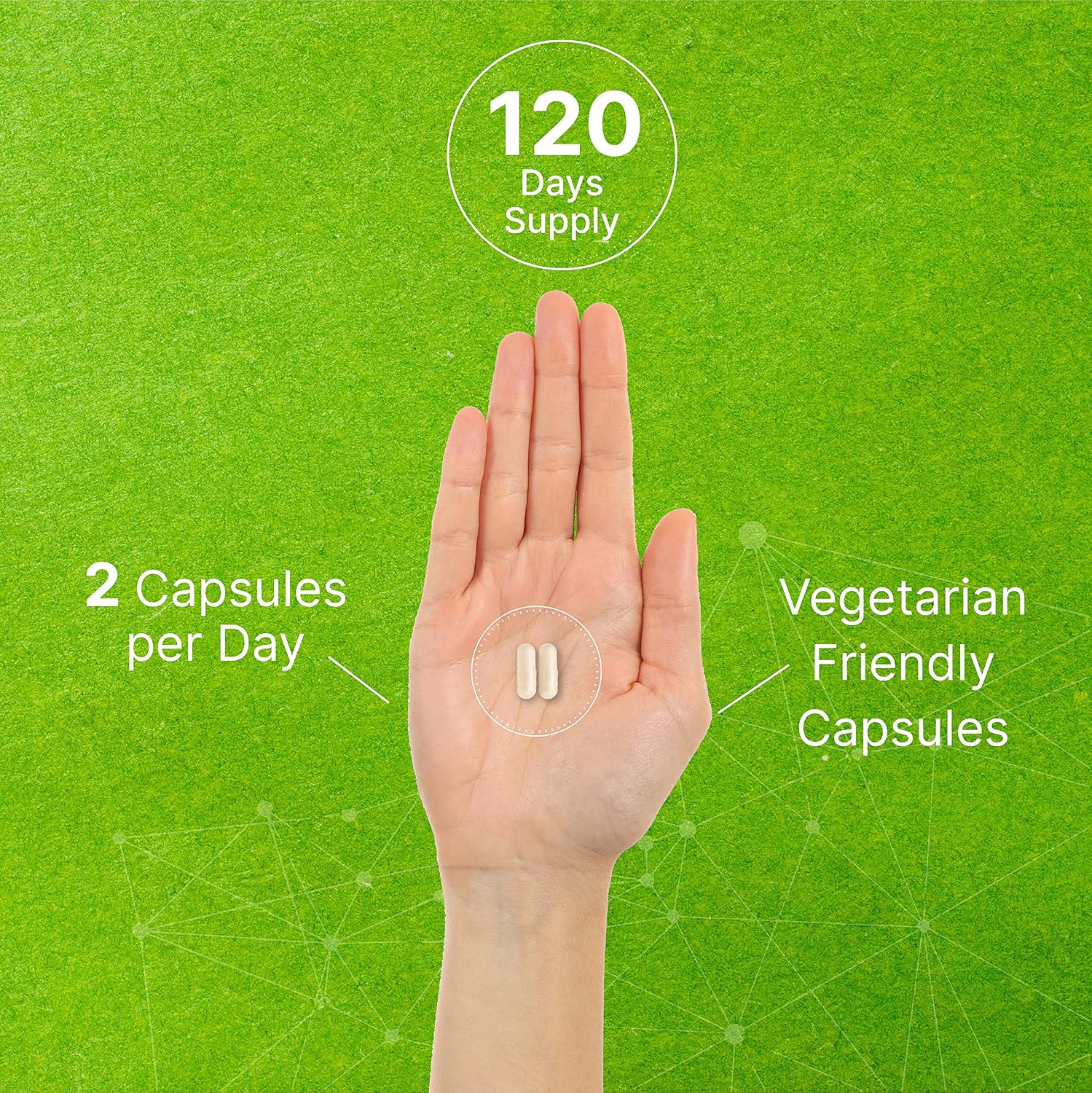 Detalle 2 de DIM Supplement 300 mg Vegetarian Capsules
