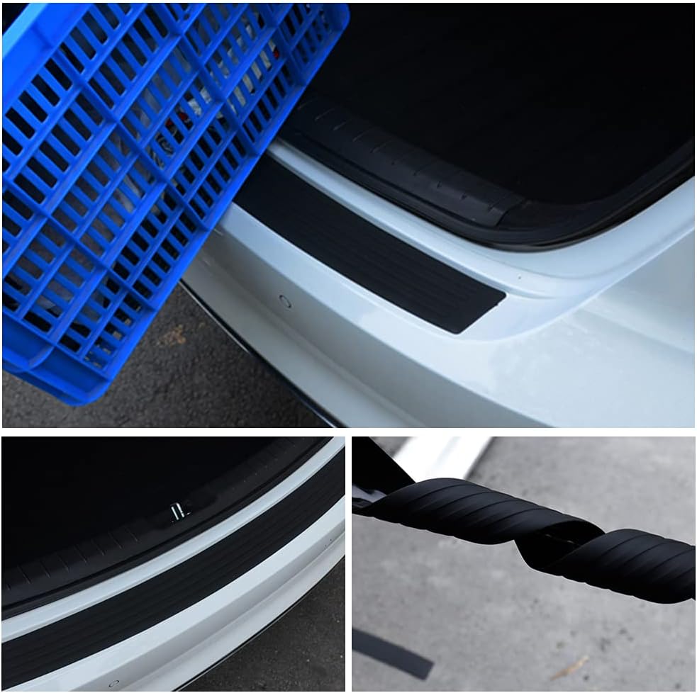Thumbnail 6 de Car Rear Bumper Protector SUV Rubber Guard (Universal, 90cm) with 3m glue