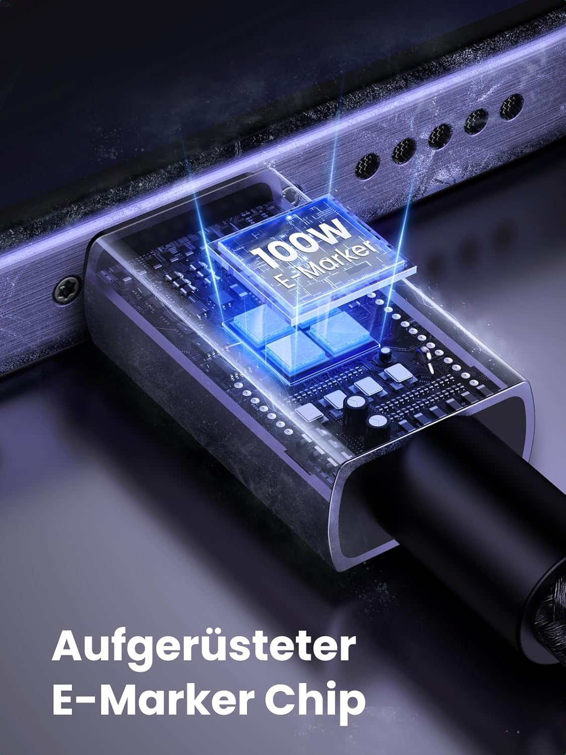 Thumbnail 4 de UGREEN 100W USB‑C auf USB‑C PD 3.0 Ladekabel (3 m) mit PPS bis 100 W und 5 A