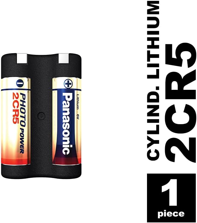 Detalle de Panasonic 2CR5 6 V Batería de litio para foto