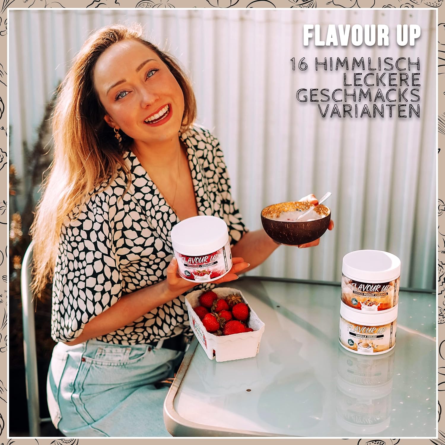 Thumbnail 2 de Geschmackspulver MANGO MARACUJA 250 g – FLAVOUR UP