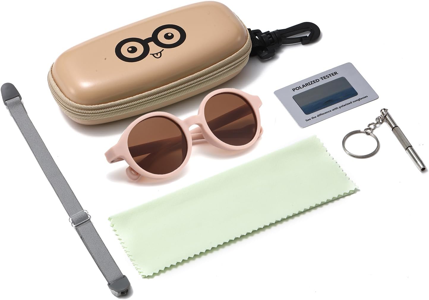 Thumbnail 5 de Baby Polarised Sunglasses (0–36 Months) with UV400 Protection Strap – D Lolylad