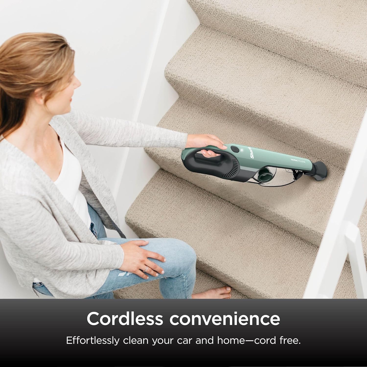 Thumbnail 4 de Shark CH901UK Handheld Cordless Vacuum Cleaner with Crevice Tool and Scrubbing Brush