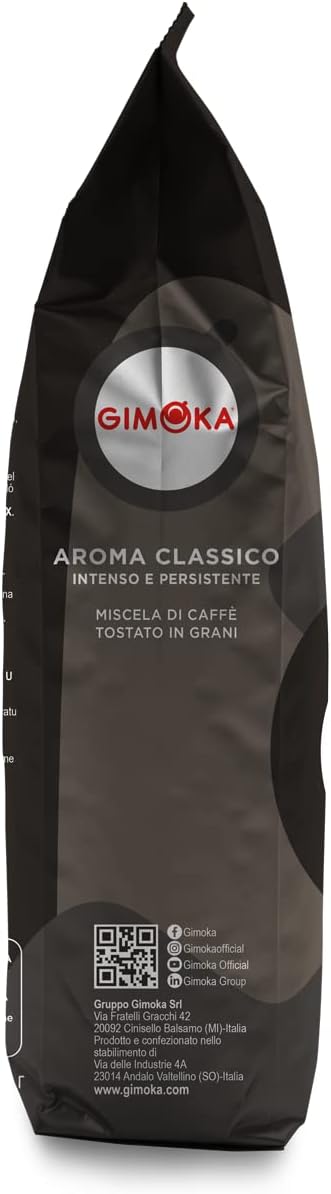 Detalle 2 de Gimoka Miscela Aroma Classico – Caffè in grani 1 kg