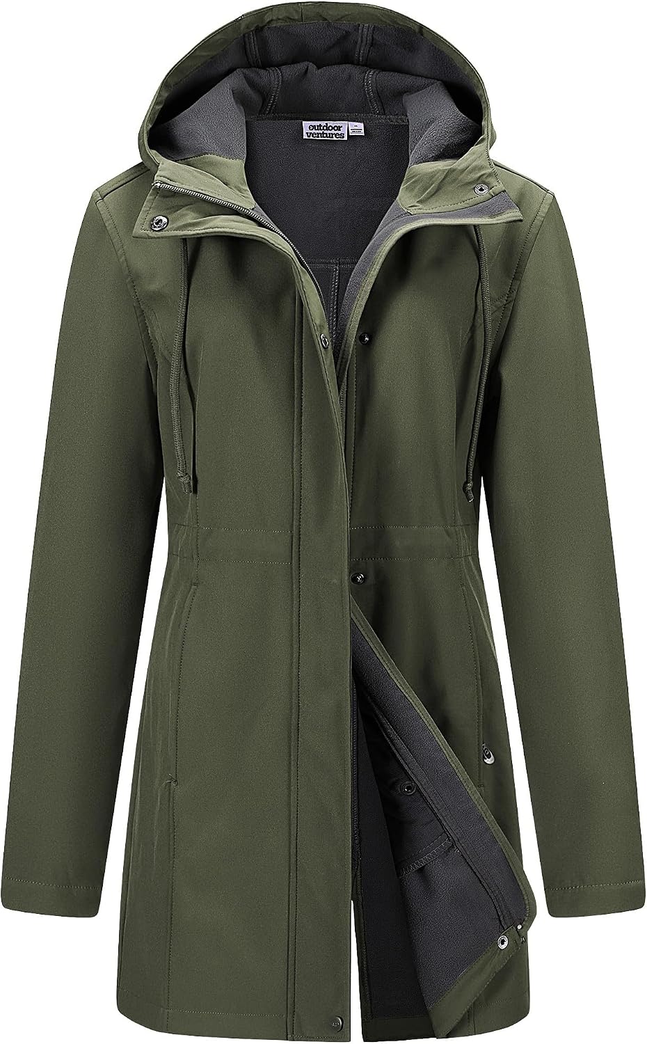 Detalle de Outdoor Ventures Ladies Softshell Rain Jacket