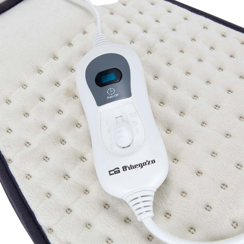 Detalle de Orbegozo AHL 2000: Almohadilla eléctrica lumbar de 100W para aliviar dolores de espalda