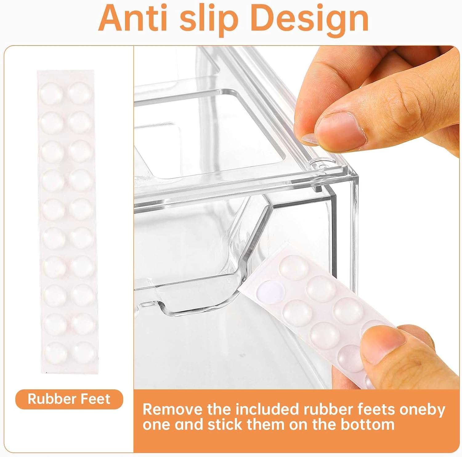 Thumbnail 2 de Stebopum 4.4" Stackable Makeup Organizer drawer
