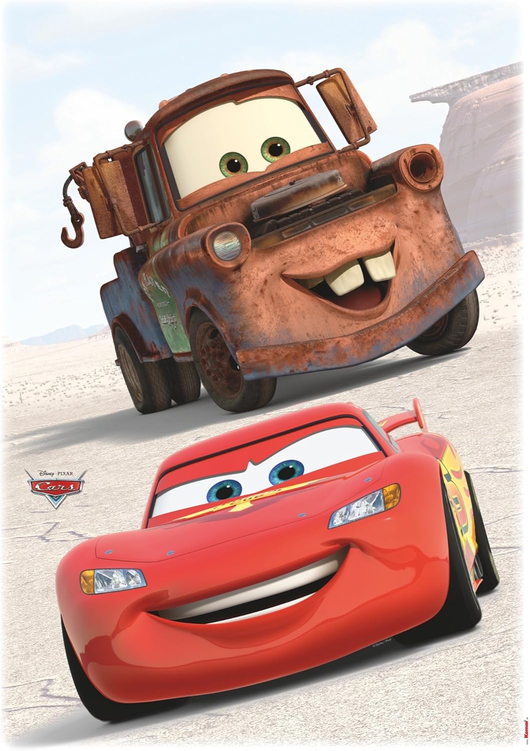 Thumbnail 1 de Komar Freestyle 14015h Disney Cars adesivi decorativi “Friends”, 2 pezzi (50 x 70 cm)