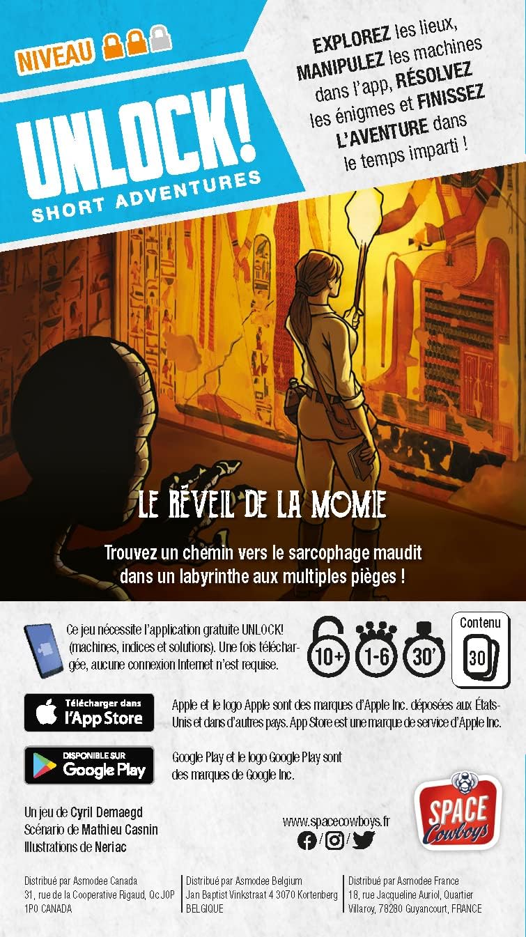 Thumbnail 4 de Unlock! Short Adventures – Escape Game coopératif en 30 minutes pour 1 à 6 joueurs