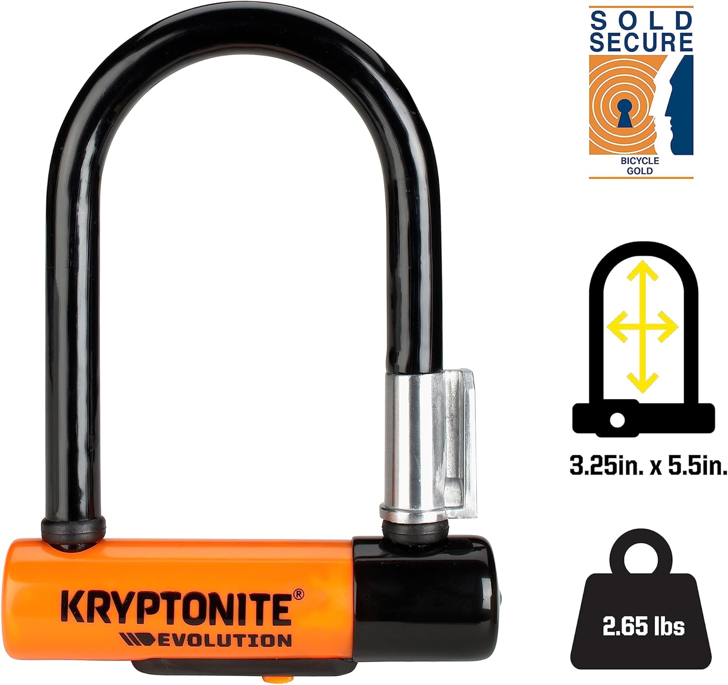 Thumbnail 2 de Kryptonite Evolution Lock U- Bicycle (Evolution Lock U- Bicycle)