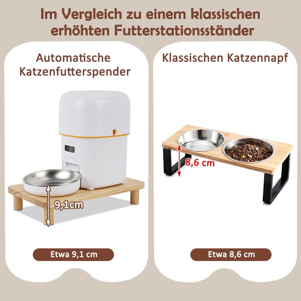 Thumbnail 2 de SZEE Erhöhter Stand Futterautomat Katze